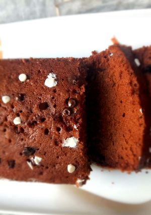 A picture of Chocolate 🍫 tea cake.