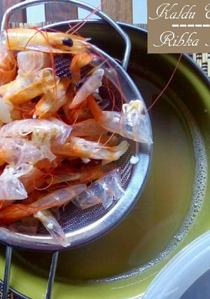 Foto resep Kaldu Udang (memanfaatkan kepala & ekor udang)