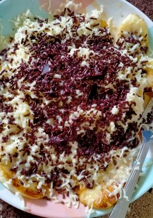 Foto resep Pisang bakar butter keju susu