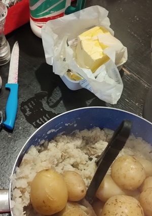 Una foto de Puré de papa sin hornear