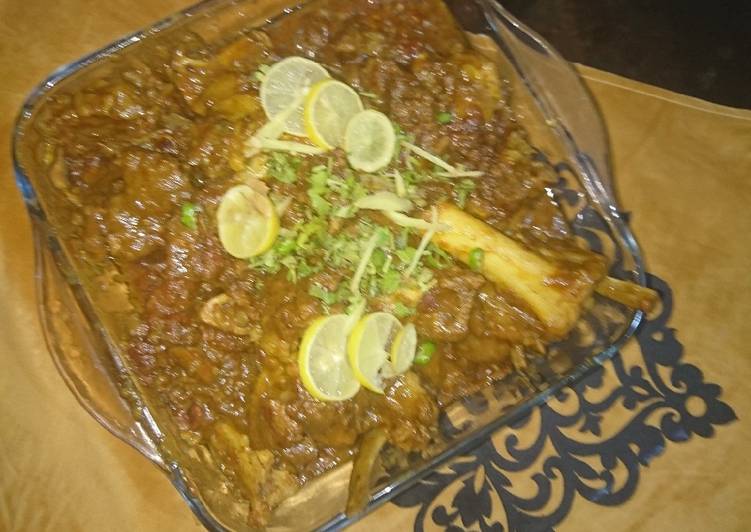 Recipe of Delicious Namkin gosht in mutton