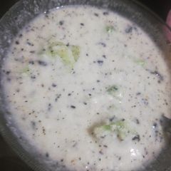 Veggies raita A picture of Veggies raita.