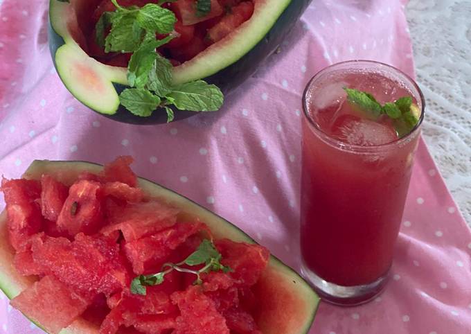 Water melan refreshing coller my favorite summer special recipe