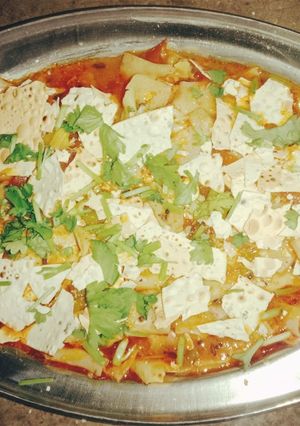 પાપડ નું શાક (Papad Shak Recipe in Gujarati) રેસીપી મુખ્ય ફોટો
