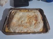 A picture of cheesy tomato