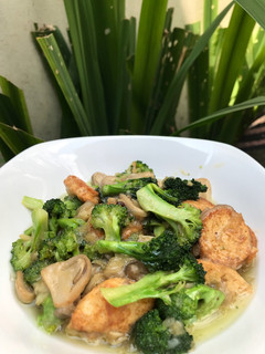 Foto resep Ca Jamur Brokoli Tofu