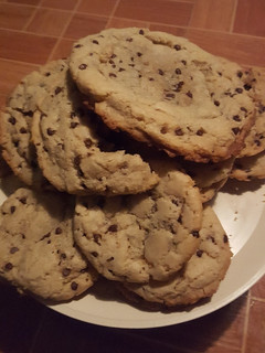 Una foto de Galletas con chispas de chocolate