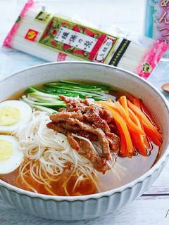 檸香綠茶冷麵(揖保乃糸手延素麵) 的食譜成品照片