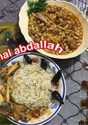 صورة لوصفة فاصوليا بلحمة