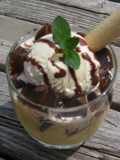 A picture of Exotic Mango & Coffee Jelly Parfait.