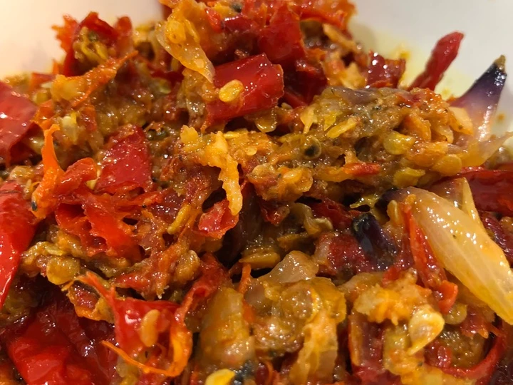 Langkah Mudah untuk Membikin Resep Sambal Terasi (goreng) yang Uenak Anti Ribet, Menggugah Selera