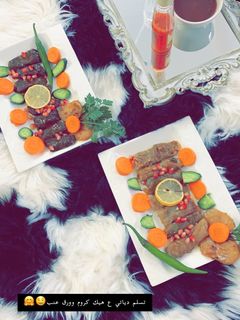 صورة لوصفة ورق عنب وكروم يدنن👍