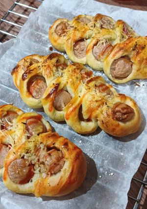 Foto resep Caterpillar Bread