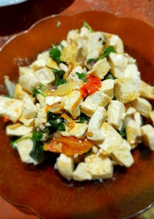Foto resep Tumis Tahu Kemangi Pedas Sederhana