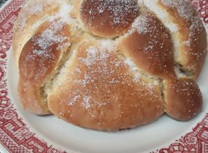 Una foto de Pan de muerto