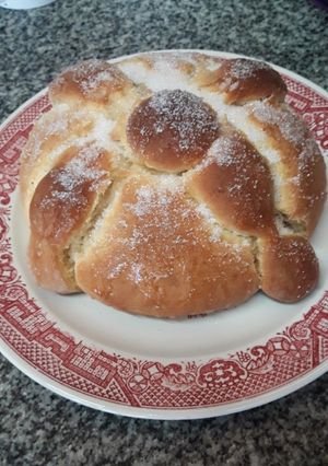 Una foto de Pan de muerto