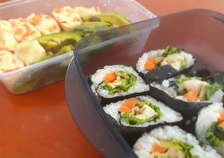 Cara Memasak Debm Shirataki Sushi Roll Yang Lezat
