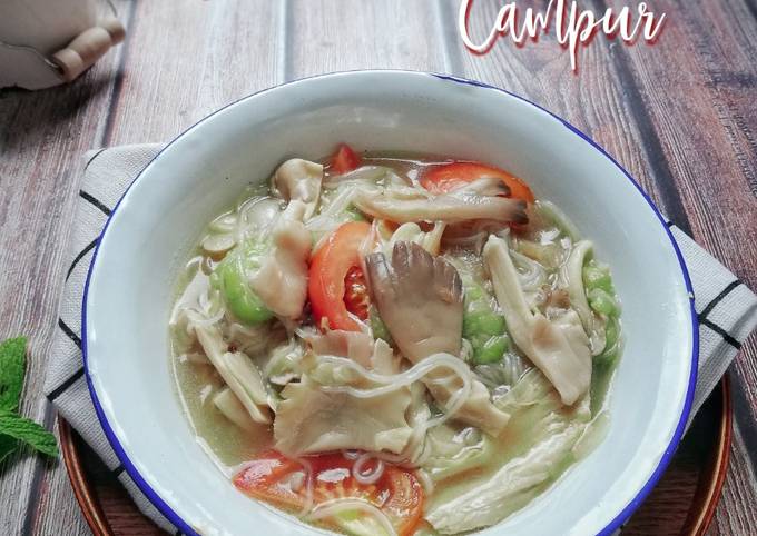 Resipi Sayur Cendawan Campur Fayekusairi Oleh Atie Sweetchocbakeries Cookpad