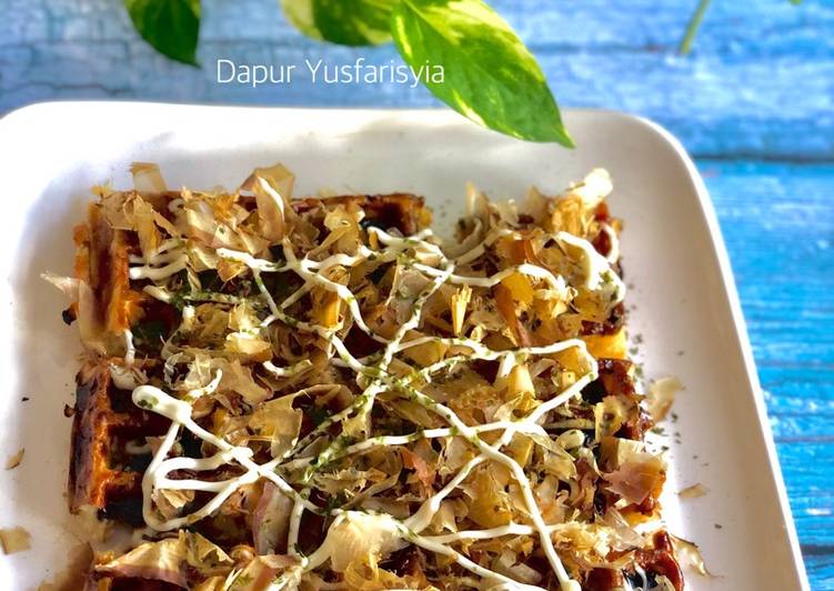 Langkah Mudah untuk Membuat Takoyaki Mudah &amp; Super Sedap (Versi Waffle) Anti Gagal