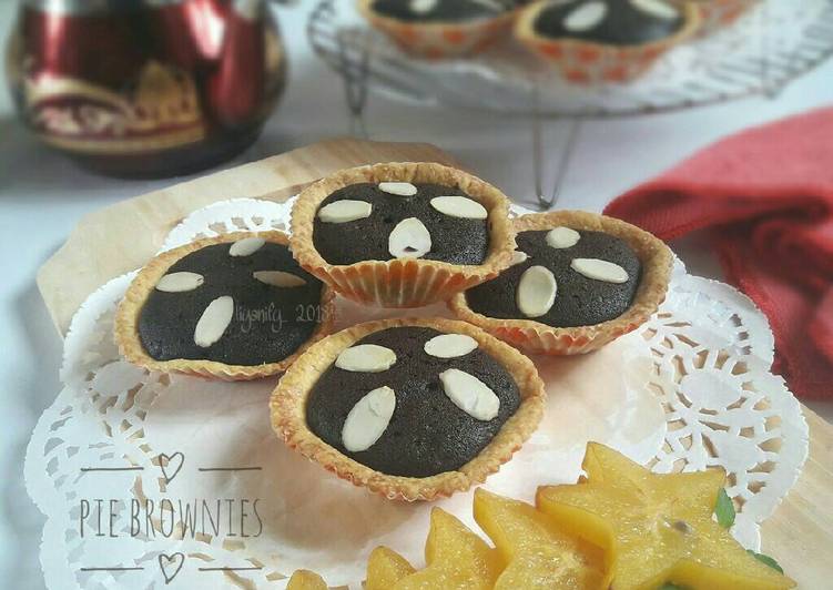 Resep Pie brownies tanpa cetakan pie😉# pr_anekapie, Sempurna