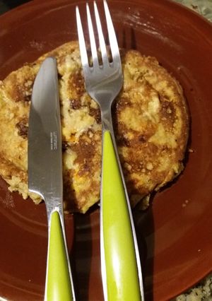 Una foto de Postre de plátano sin gluten. Para celíacos