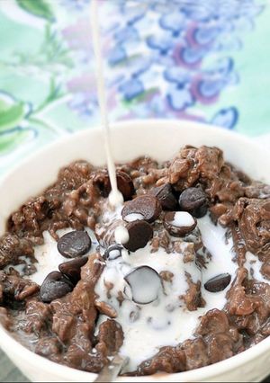 Foto resep Milo Oatmeal Microwave