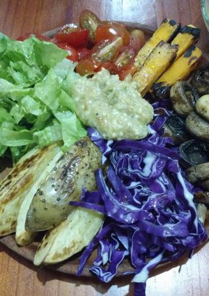 Una foto de Intento de Buddha bowl