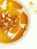 Crema de calabaza, zanahoria y jengibre
