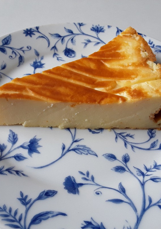 Una foto de Tarta de queso al horno