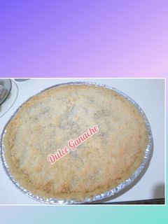 Una foto de Tarta de dulce de leche y coco