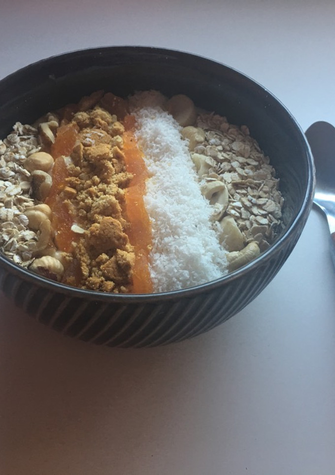 Una foto de Smoothie Bowl de mango