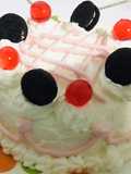 เบบี้เค้กวนิลา🎂(หม้ออบลมร้อน)