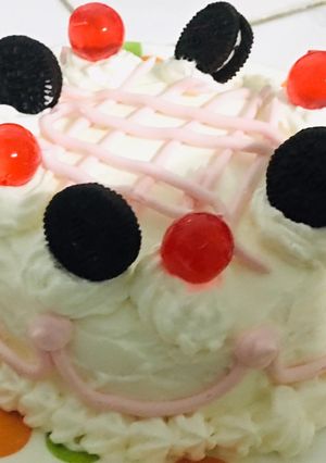 รูปของ เบบี้เค้กวนิลา🎂(หม้ออบลมร้อน)