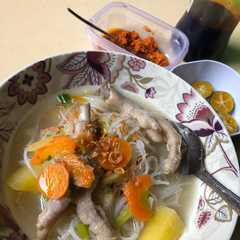 รูปของ Sop singkong ceker