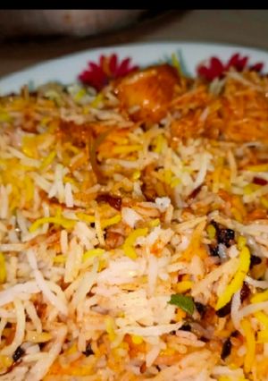 A picture of Tasty yummy EGG BIRYANI.