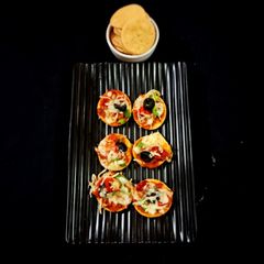 Papdi pizza A picture of Papdi pizza.