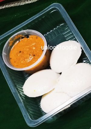 A picture of TOMATO Chutney in South Indian style.