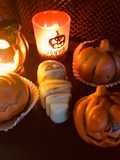 Muffins de Halloween com Ricota e Nutella