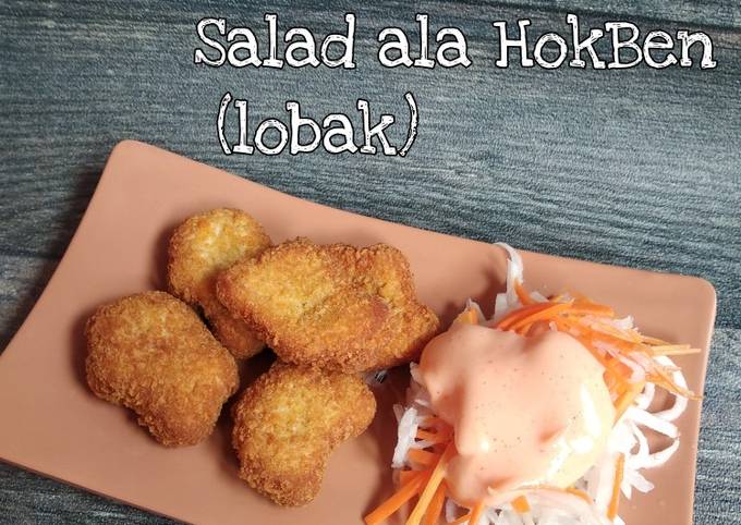 Wajib coba! Cara termudah buat Salad ala HokBen (lobak)  istimewa
