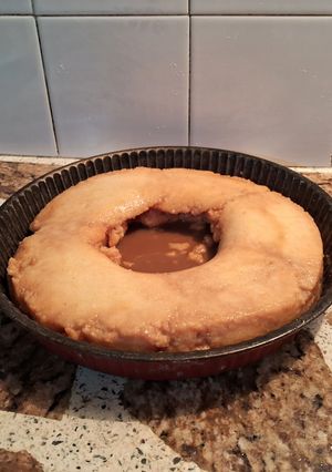 Una foto de Budín Dulce de Polenta sin Harina y sin Horno