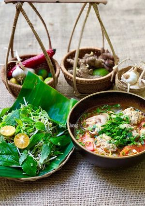 A picture of Bún Riêu Nha Trang.