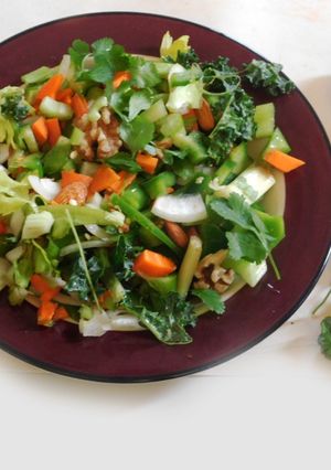 A picture of BHARAT MATA KI JAI -COLORFUL SALAD.