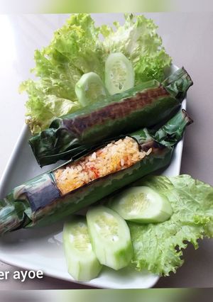 Foto resep Nasi liwet bakar ayam suir dan teri tempe