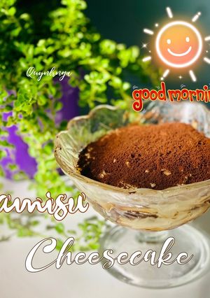 Hình của món Tiramisu cheesecake.