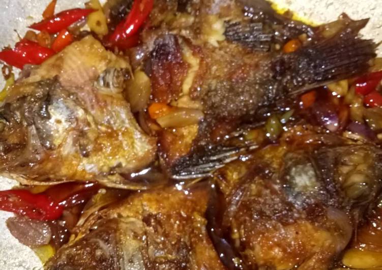 Resep Ikan Mujaer Masak Kecap Lezat