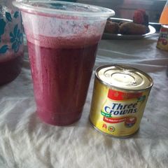 A picture of Milk zobo drink.