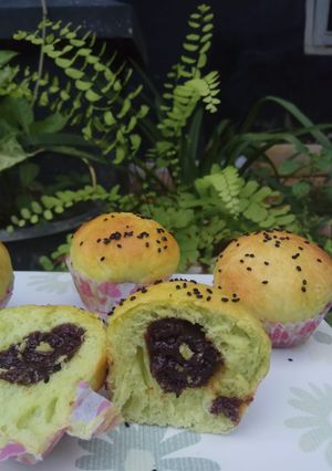 Foto resep Roti Pandan isi Coklat