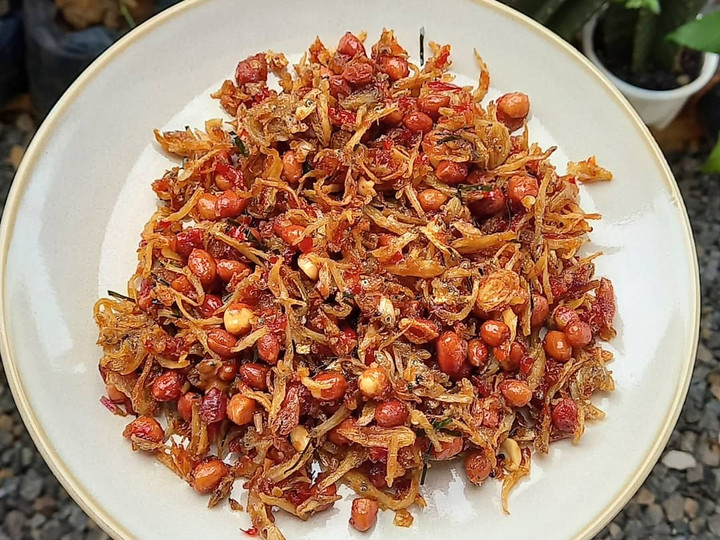 Resep: Sambel kacang teri nasi Yang Sederhana