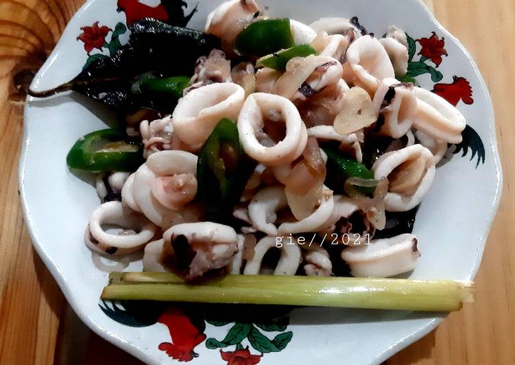 Resep Cumi Cabe Ijo yang Enak