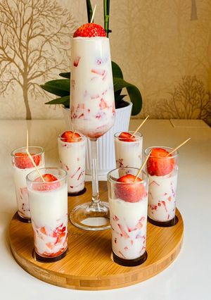 A picture of Strawberry Milk.